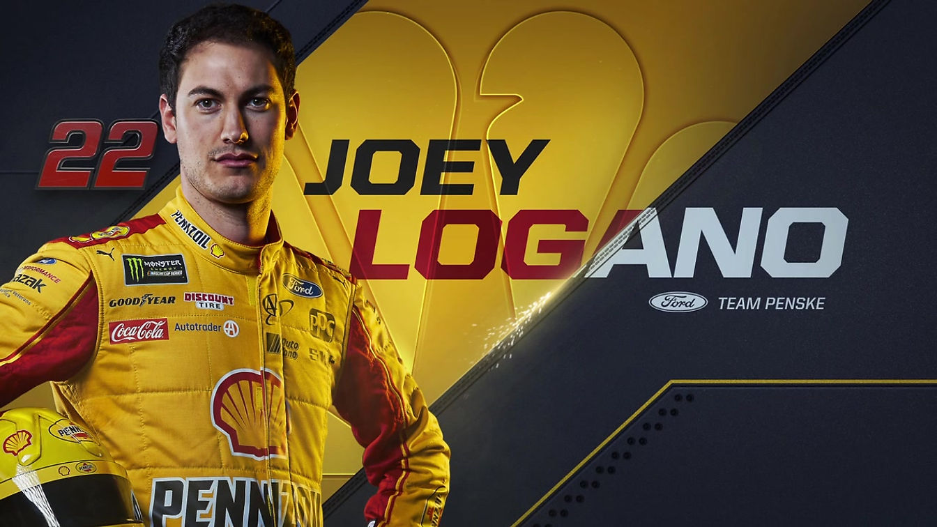 Nascar Driver Joey Logano NBC Sports Swipe